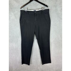 Dockers Chino Pants Men 36 x 29 Modern Slim Fit Straight Black Flat Front Casual